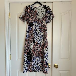 Asos influence midi dress